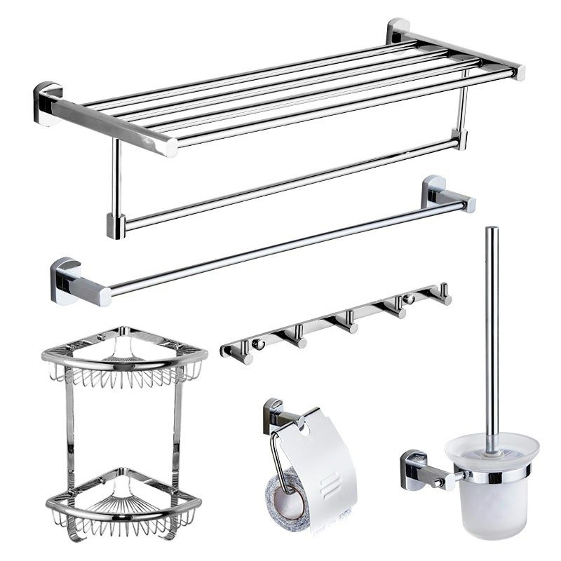 BowLift | Modern bathroom accessory set paper holder towel bar stainless steel bathroom set