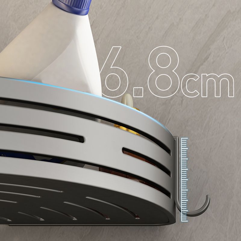 BowLift | 3-piece bathroom accessory set Contemporary aluminum bathroom shelf