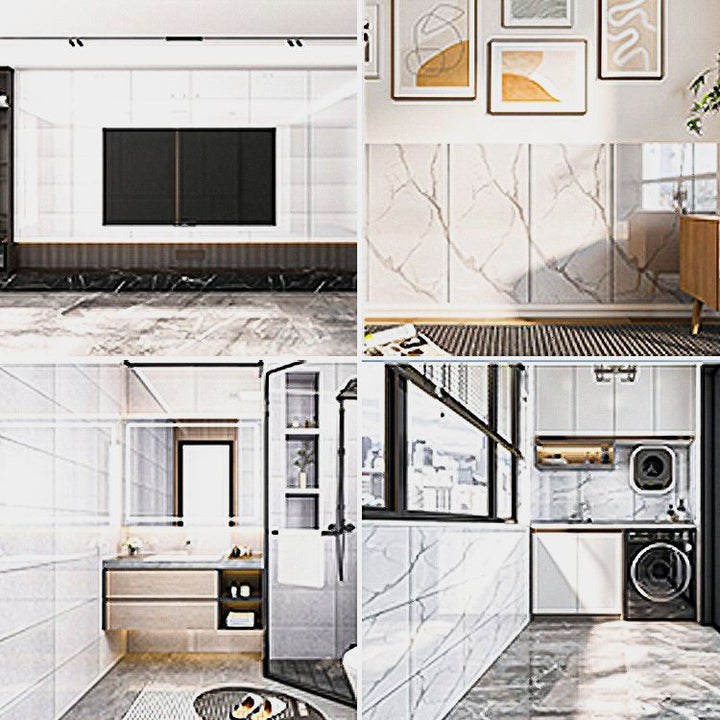 BowLift | Modern 3D wall panel Self-adhesive waterproof wall cladding