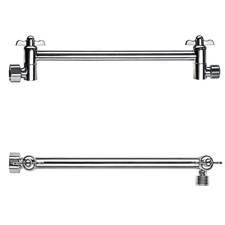 BowLift | Stainless Steel Fixed Shower Head Rainfall Wall Mounted Shower Head with Extension Arm