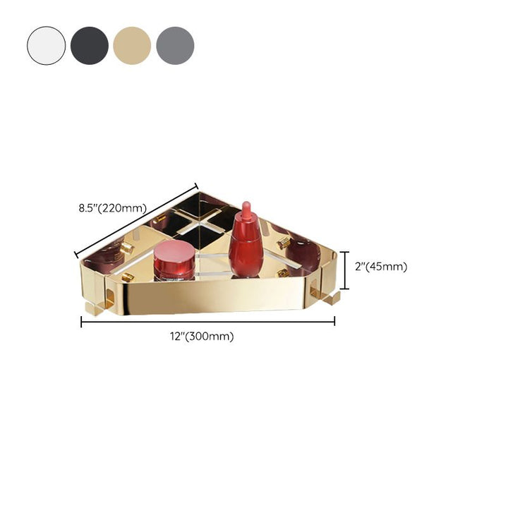 BowLift | Modern 3-piece bathroom accessory set made of stainless steel, bathroom shelf