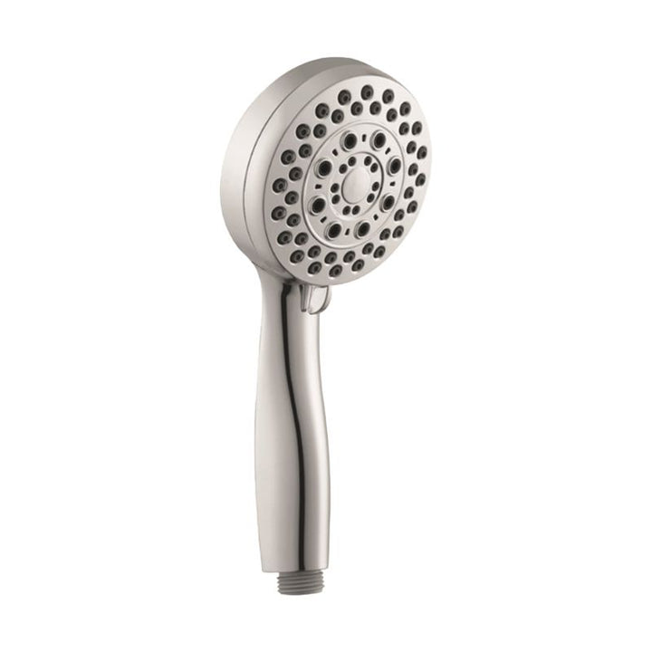 BowLift | Silver Dual Shower Head Round Rainfall Wall-Mounted Shower Head