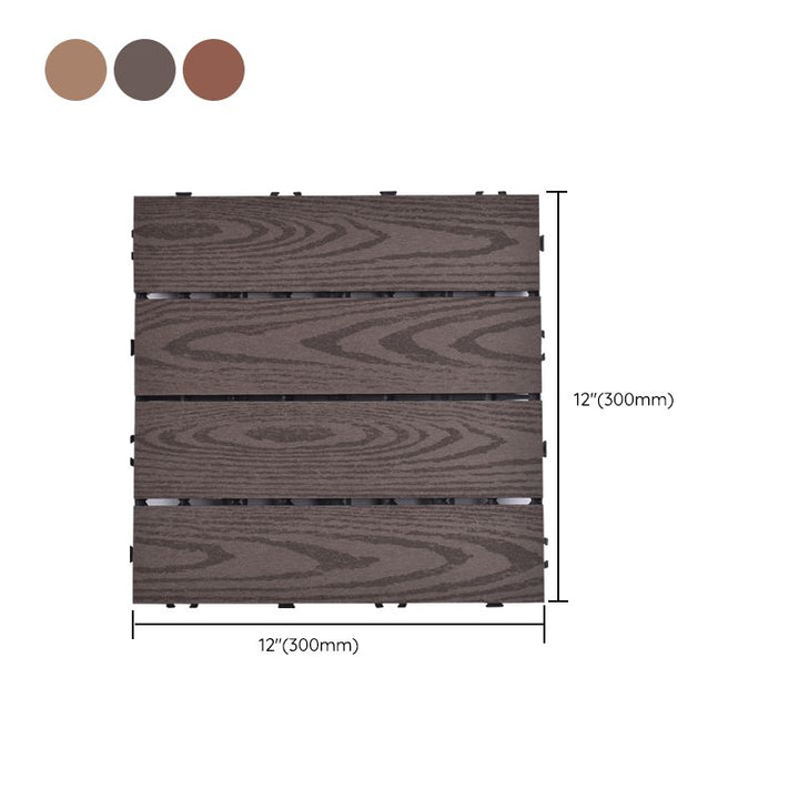 BowLift | Modern plastic wood laminate decking outdoors, mold-resistant laminate