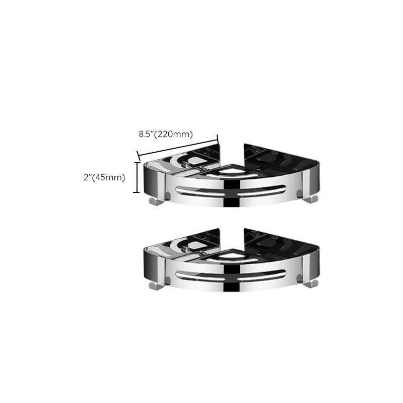 BowLift | Modern Bathroom Set Stainless Steel Bathroom Shelf Bathroom Accessory Set