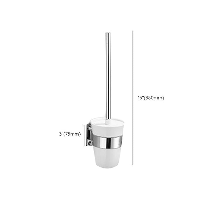 BowLift | Modern Bathroom Set with Bathroom Shelf/Towel Bar Polished Chrome Bathroom Accessory Set