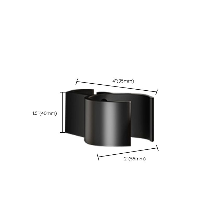 BowLift | Contemporary stainless steel bathroom accessories as a single piece or in a set in black and gold