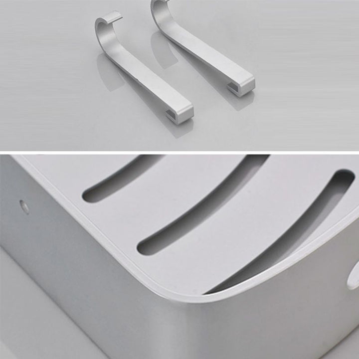 BowLift | Silver Bathroom Set Modern Rust Protection Bathroom Accessories Single or as a Set