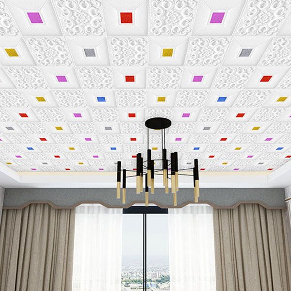 BowLift | Modern Tin Wall Panel Smooth Wall Ceiling XPE Cotton Set of 1