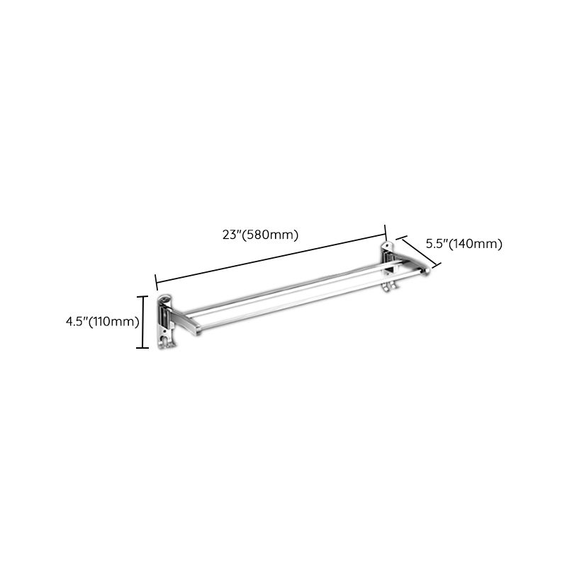 BowLift | Modern Bathroom Set Stainless Steel Bathroom Shelf Paper Holder Bathroom Accessory Set