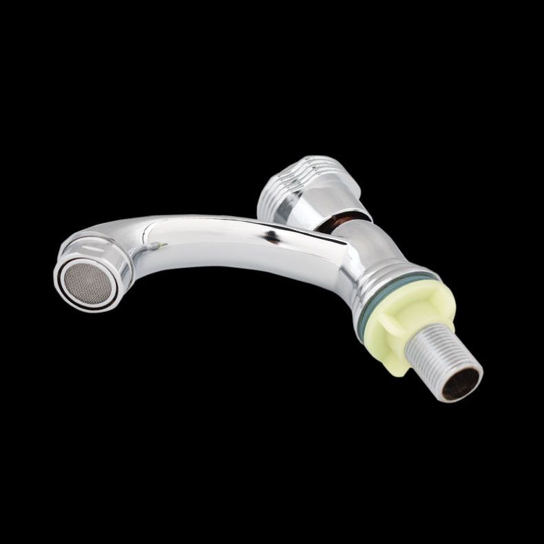 BowLift | Modern bathroom faucet chrome knob handle with water hose sink faucet