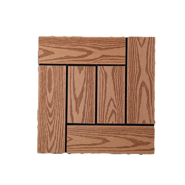 BowLift | Rectangular constructed tiles water-resistant parquet flooring for balcony