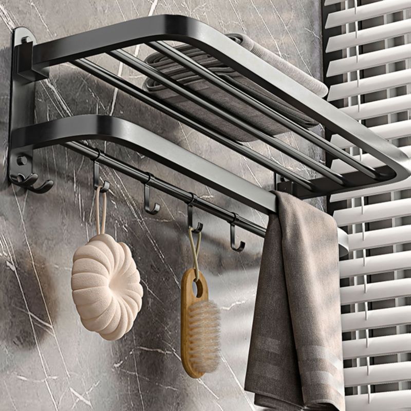 BowLift | Modern gray bathroom accessory set bathroom shelf bath hardware set