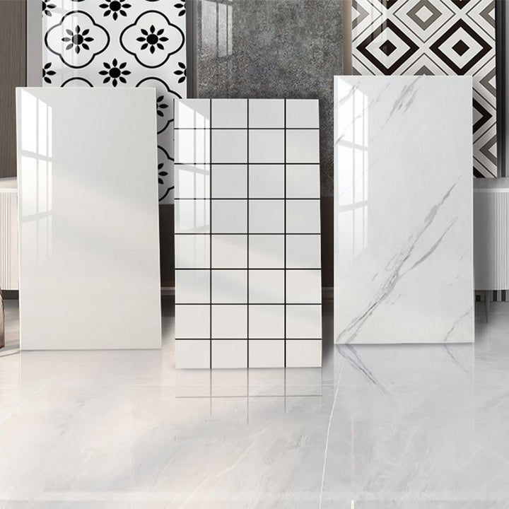 BowLift | Rectangular Peel-and-Stick Tiles PVC Single Tile for Kitchen and Bathroom