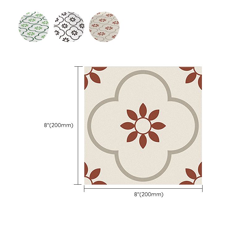 BowLift | Square Peel and Stick Back Wall Plastic Single Tile Wallpaper with Non-Slip Surface