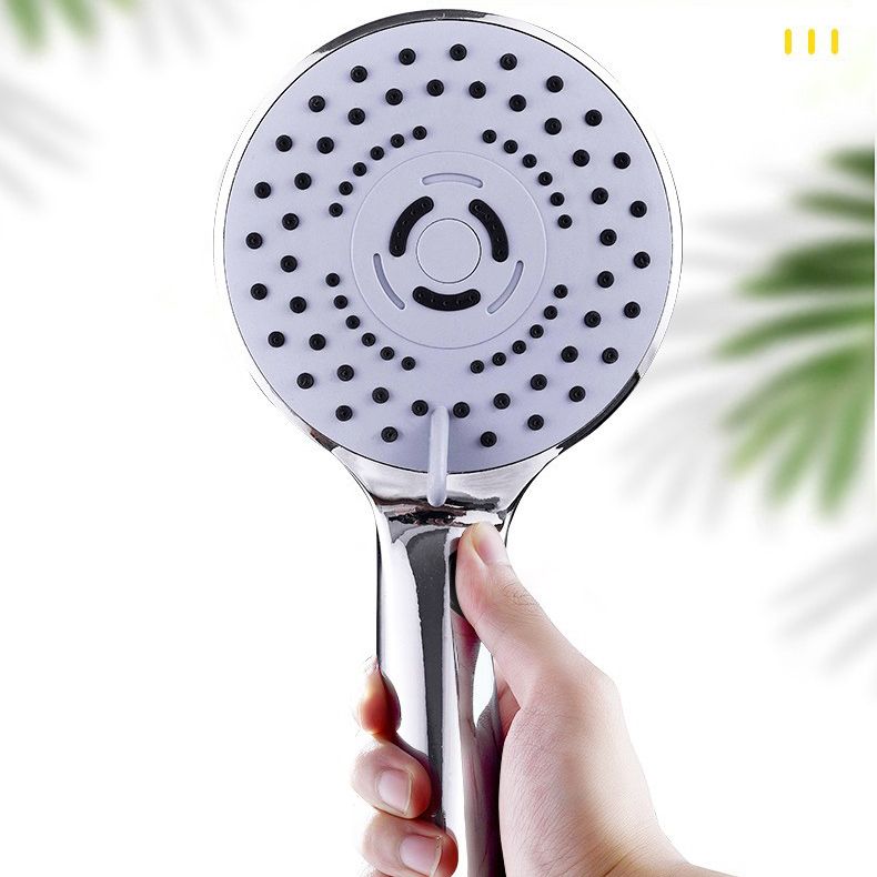 BowLift | Modern Plastic Shower Head Round Handheld Shower Head with Adjustable Water Flow