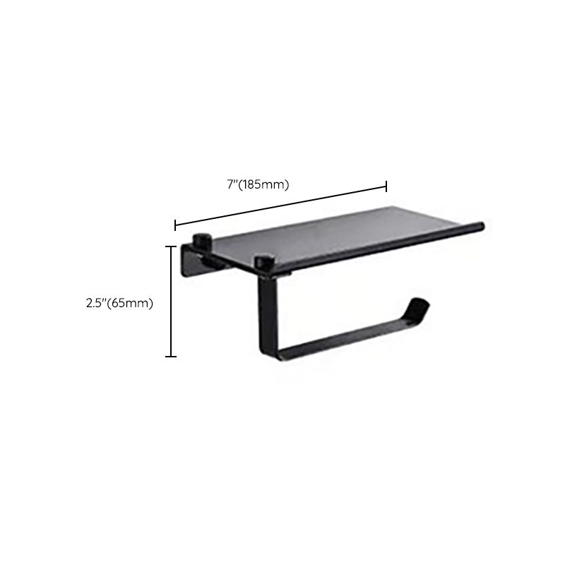 BowLift | Modern Bathroom Accessories Set Towel Holder Black Soap Dish Bath Accessories Set