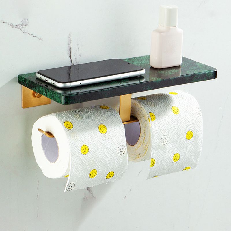 BowLift | Golden Bath Hardware Set Brass & Marble Bathroom Accessories Set