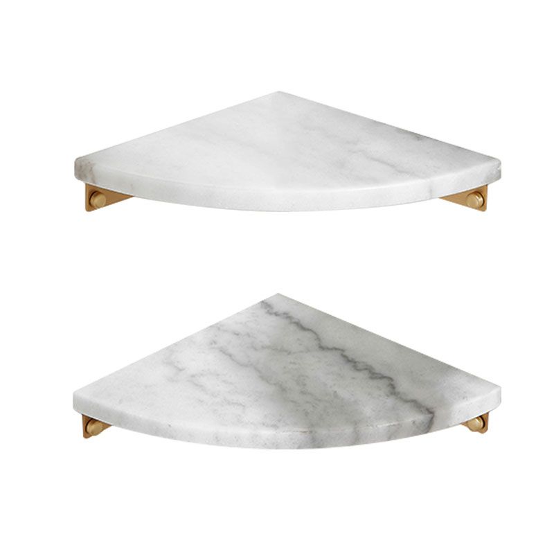BowLift | marble bathroom shelf brass bathroom accessory