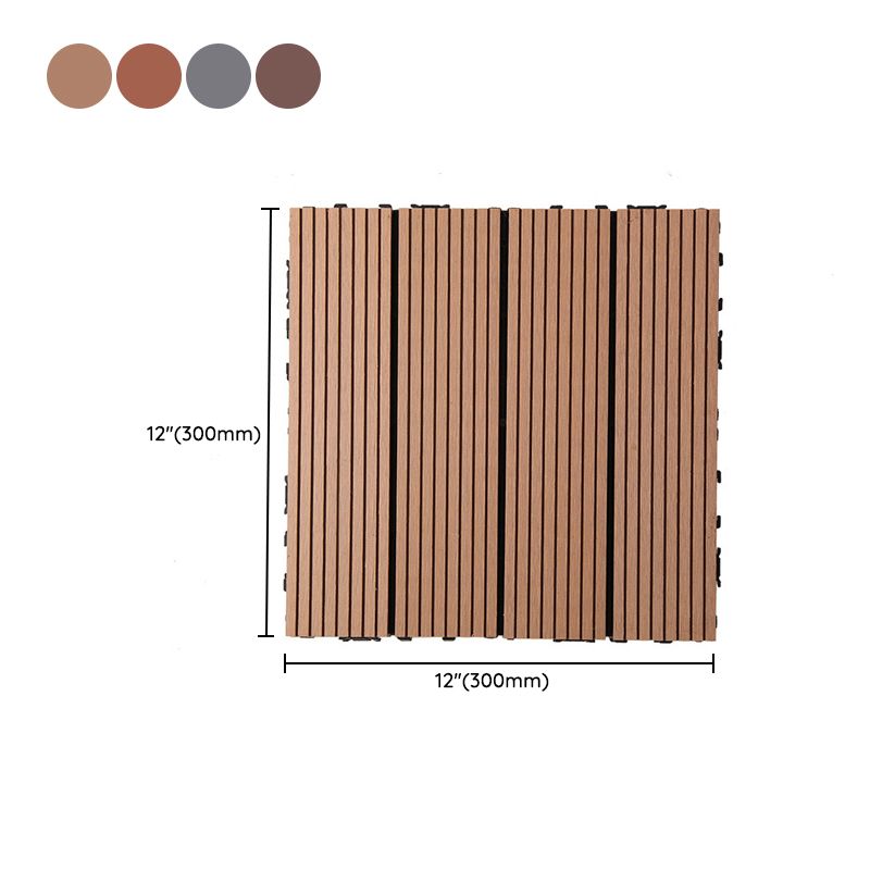 BowLift | Rectangular constructed tiles water-resistant parquet flooring for balcony