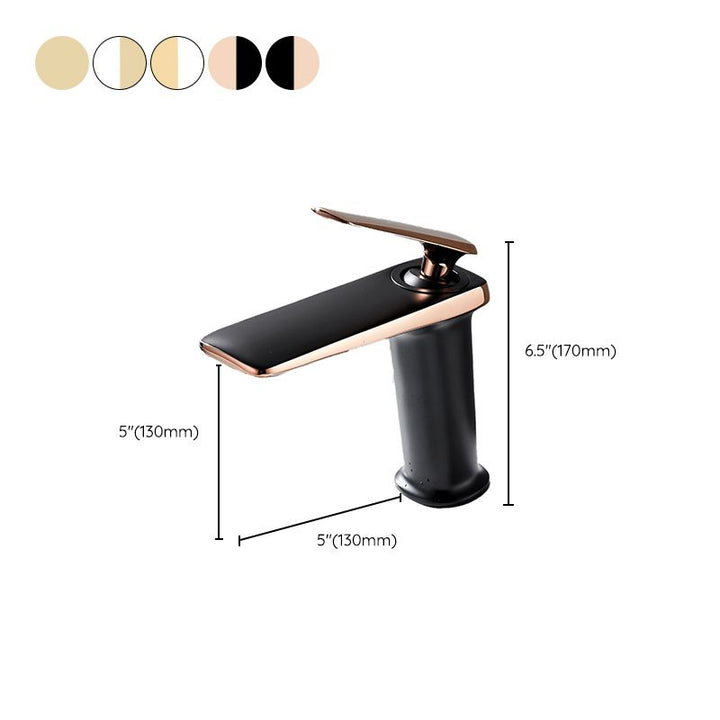 BowLift | Single Hole Sink Faucet 6.69" H Modern Luxury Sink Faucet