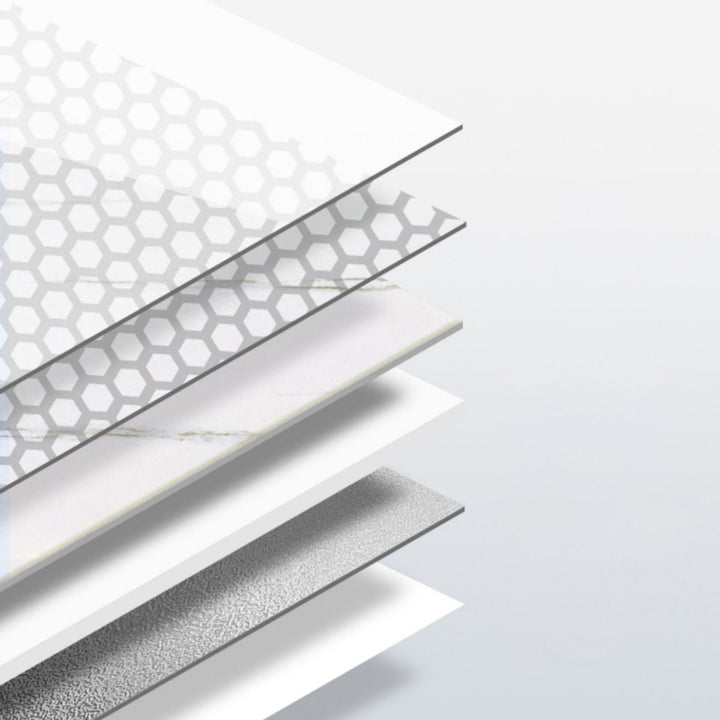 BowLift | Field tile wallpaper Contemporary plastic wallpaper with waterproof