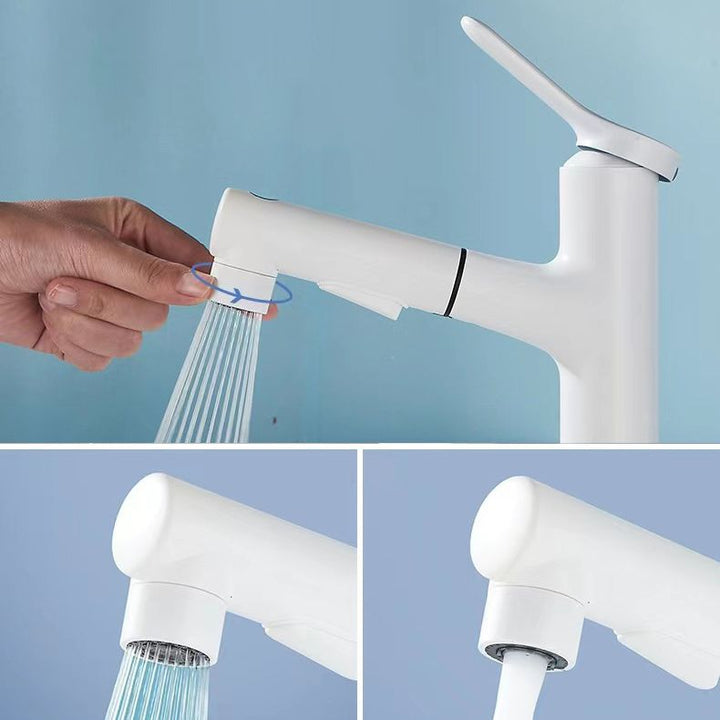 BowLift | Modern Sink Faucet Solid Color Copper Sink Faucet for Bathroom