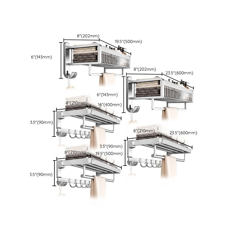 BowLift | Metal Bathroom Hardware Set Adhesive Installation Bathroom Accessory Kit