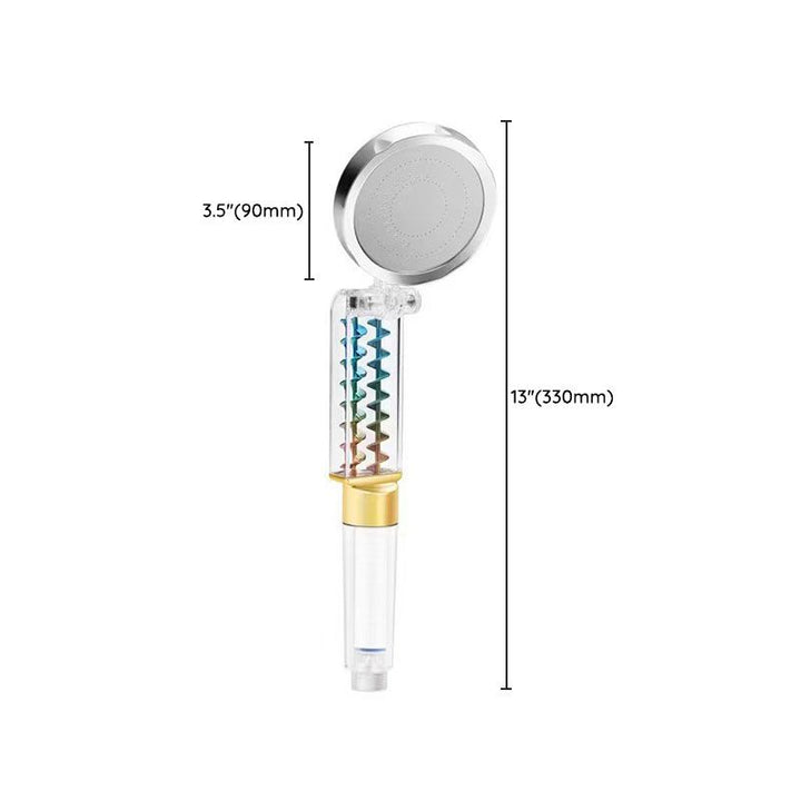 BowLift | Contemporary Round Handheld Shower Standard Spray Adjustable Showerhead