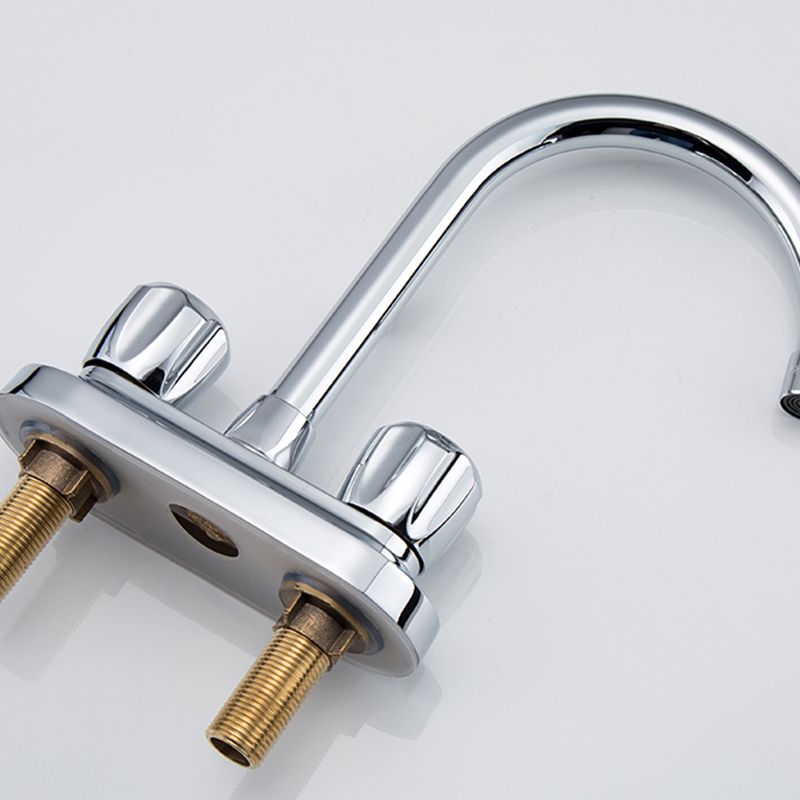BowLift | 2-Handle Modern Vessel Sink Faucet Three-Way Bathroom Faucet