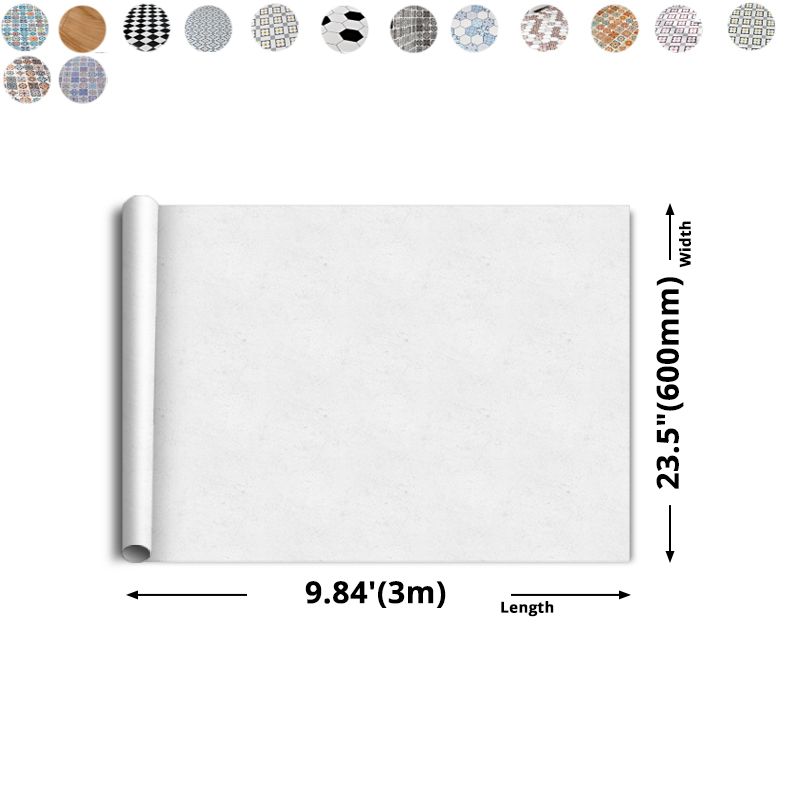 BowLift | Multi-Tonal Style Vinyl Plank Flooring Peel and Stick Porcelain Tile Look PVC Flooring