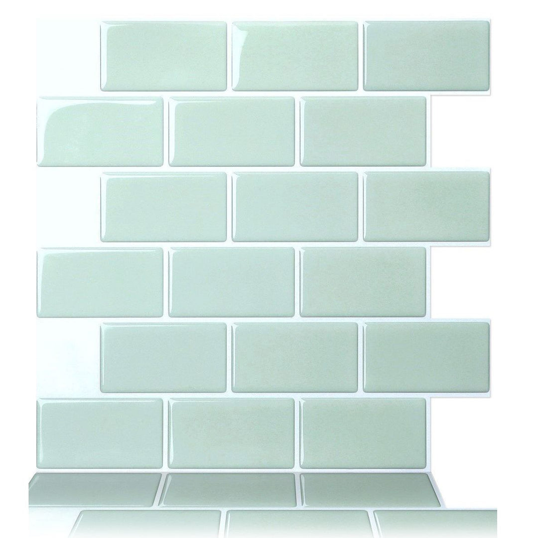 BowLift | Modern Peel and Stick Wall Tile PVC Offset Joint Peel and Stick Wall Tile