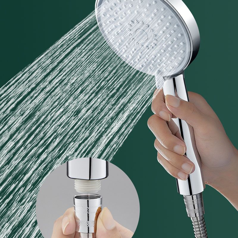 BowLift | Round Handheld Shower Head with Self-Cleaning Wall-Mounted Shower Head