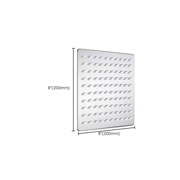 BowLift | Classic Dual Shower Head Water-efficient Square Metal Dual Shower Head