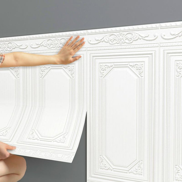 BowLift | Contemporary waterproof 3D wall strip veneer for peeling and sticking on interior walls