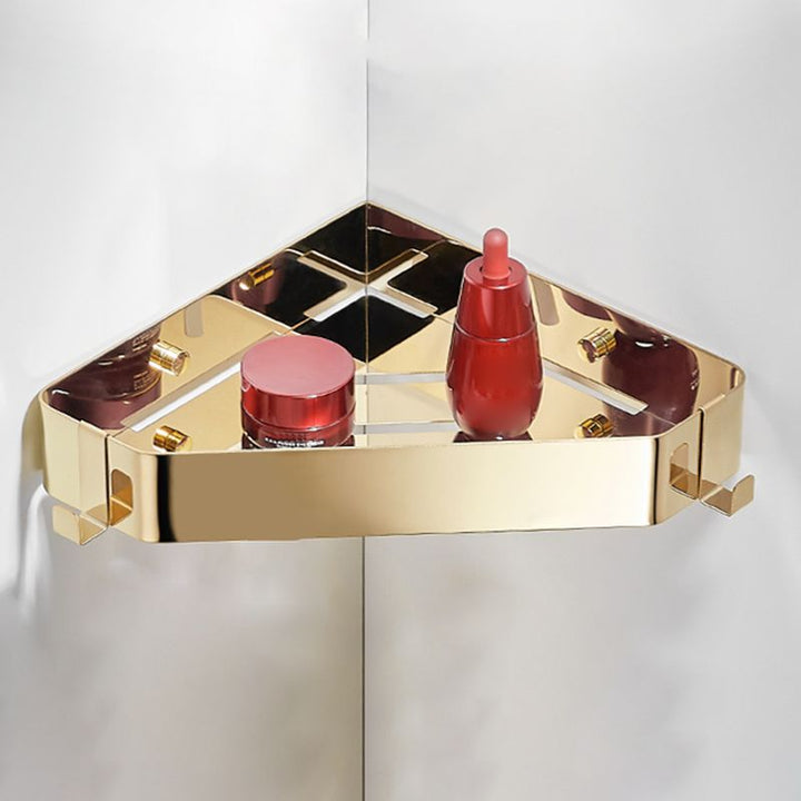 BowLift | Modern 3-piece bathroom accessory set made of stainless steel, bathroom shelf