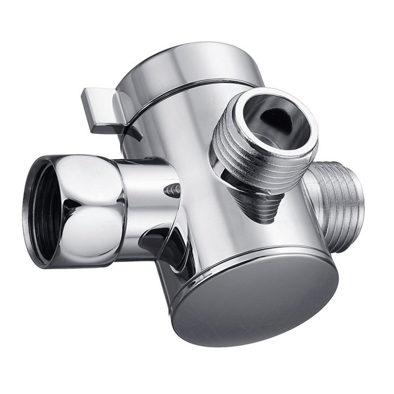BowLift | Traditional Dual Showerhead Square Wall-Mounted Dual Shower