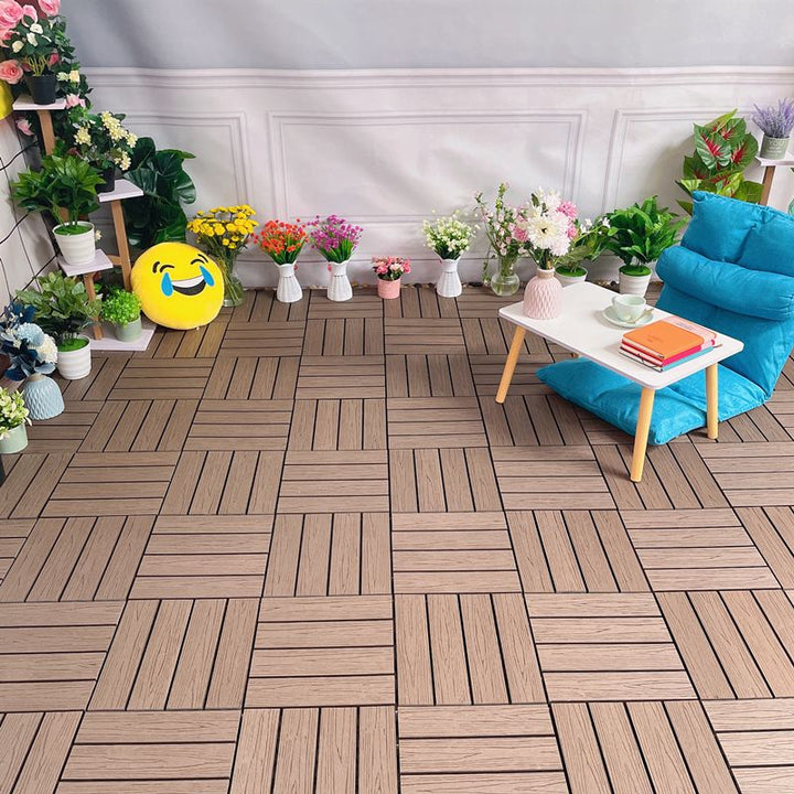 BowLift | Modern Style Wood Floor Corrosion Protection Square Outdoor Wood Floor