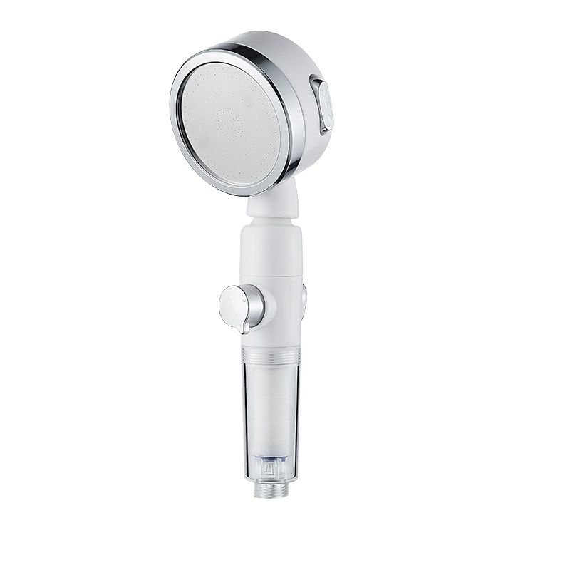 BowLift | Modern Handheld Shower Head Silver Round Standard Shower Heads