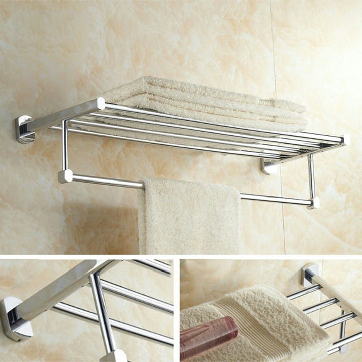 BowLift | Modern Bathroom Accessory Set Paper Holder Towel Bar Stainless Steel Bathroom Set