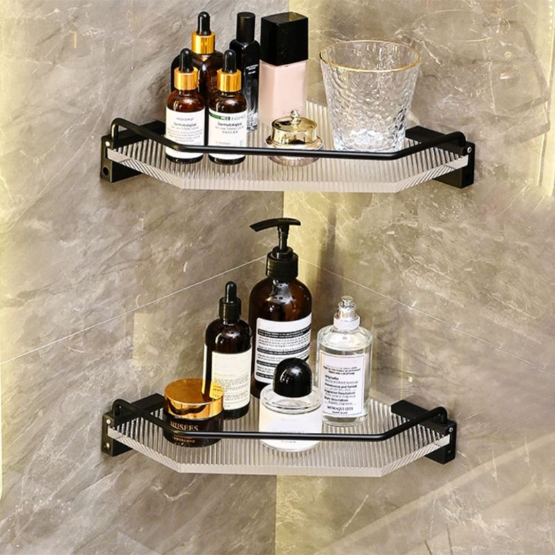 BowLift | Modern Bath Accessories Set Black Towel Bar Bath Shelf Bathroom Fixtures Set