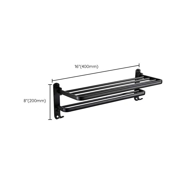 BowLift | Modern Bathroom Accessories Set Towel Holder Black Soap Dish Bath Accessories Set
