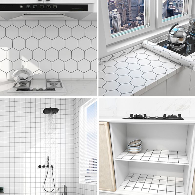BowLift | Modern Backsplash Tile Smooth Peel-and-Stick Wall Tile for the Kitchen