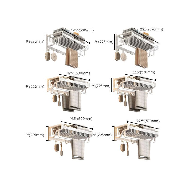 BowLift | Modern Bathroom Accessory Set White Paper Holder Bathroom Shelf Bathroom Fittings Set