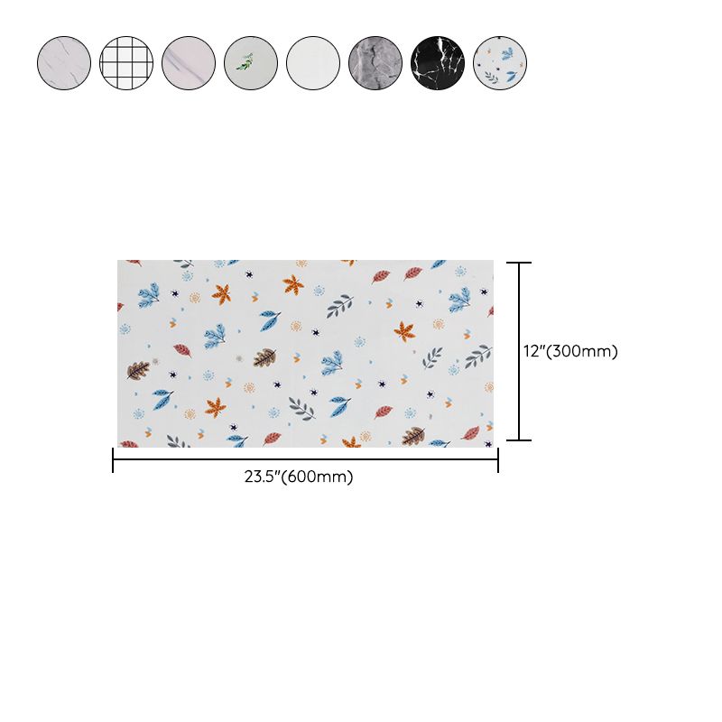 BowLift | Modern rectangular Peel and Stick backsplash tile PVC wallpaper