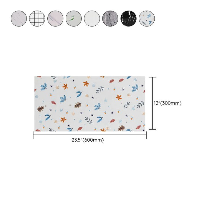 BowLift | Modern rectangular Peel and Stick backsplash tile PVC wallpaper