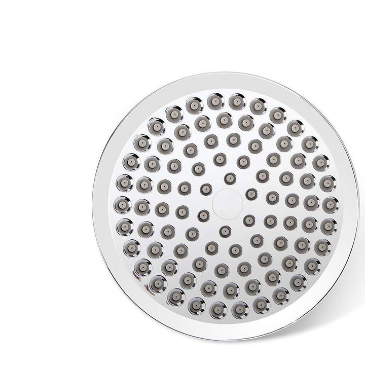 BowLift | Modern Standard Shower Set Double Round Metal Adjustable Spray Pattern Shower Head