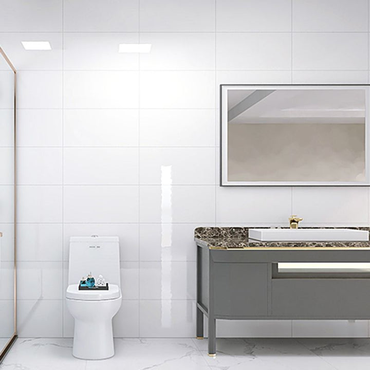 BowLift | Contemporary Style Wallpaper Single Panel Bathroom Wallpaper with Rectangular Shape
