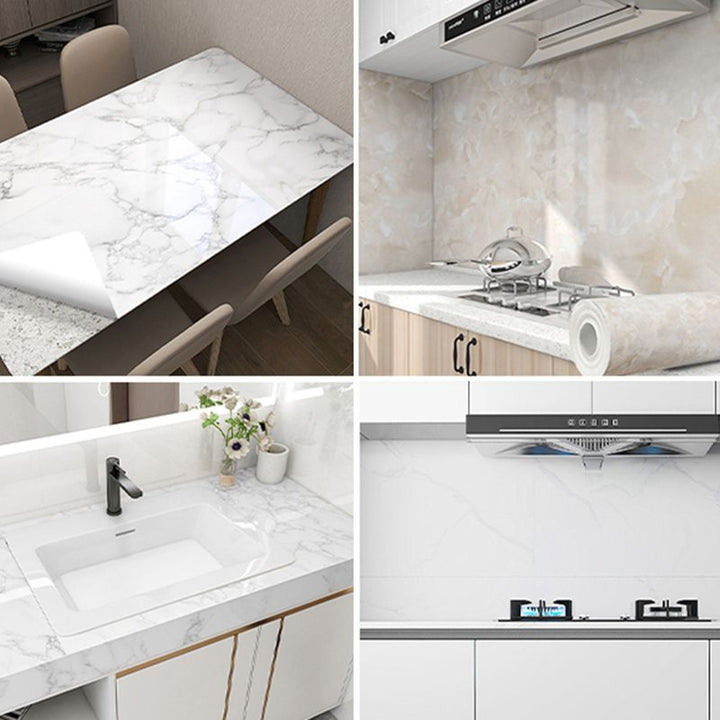 BowLift | Modern Peel and Stick Wall Mural Smooth Wall Tile for Kitchen