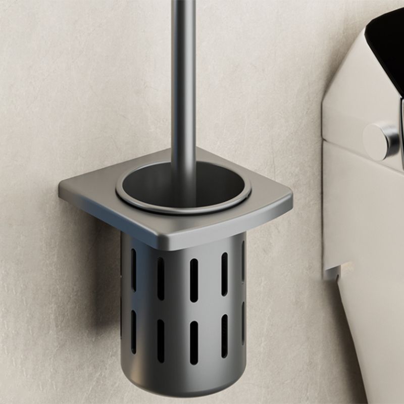 BowLift | Modern Gray Bathroom Accessory Set Bathroom Shelf Towel Bar Bathroom Accessory Set