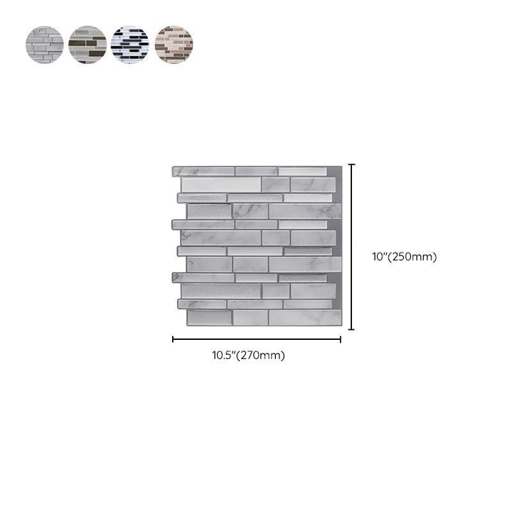 BowLift | Floor and wall tile kitchen brick look for peeling and sticking waterproof wall tile